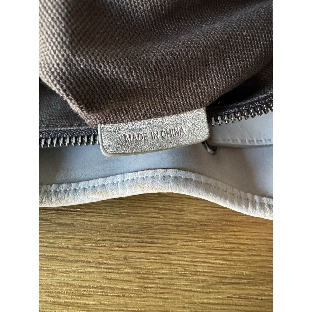 Burberry Beige Smoked Check PVC and Leather Walden Hobo Medium Women's Bag - Picture 10 of 15